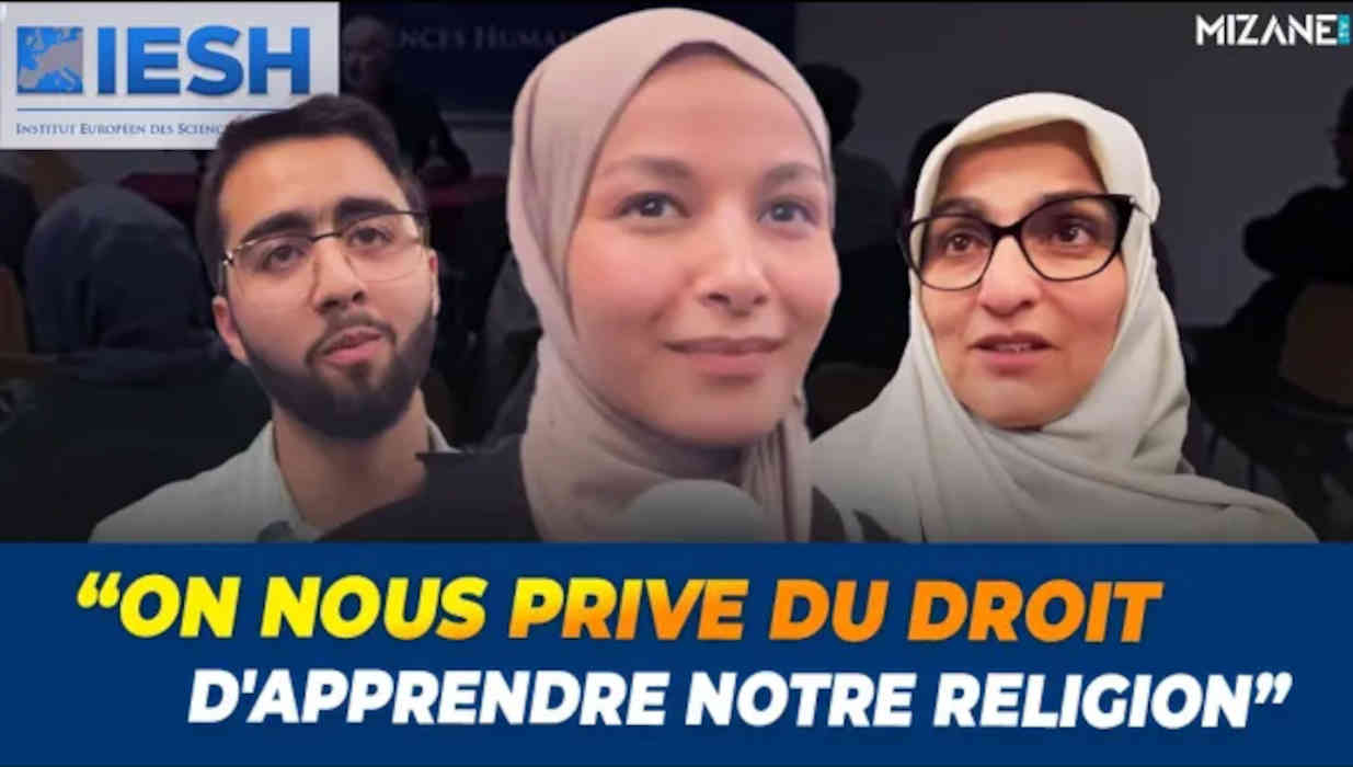 Dissolution de l'IESH : "On nous prive du droit d'apprendre notre religion"