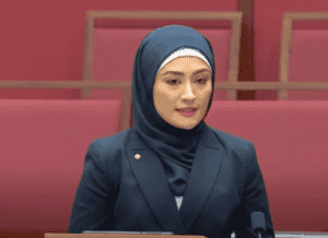 Fatima Payman, sénatrice parlement australien