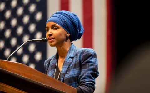l'élue démocrate d'origine somalienne Ilhan Omar