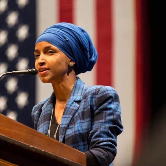 l'élue démocrate d'origine somalienne Ilhan Omar
