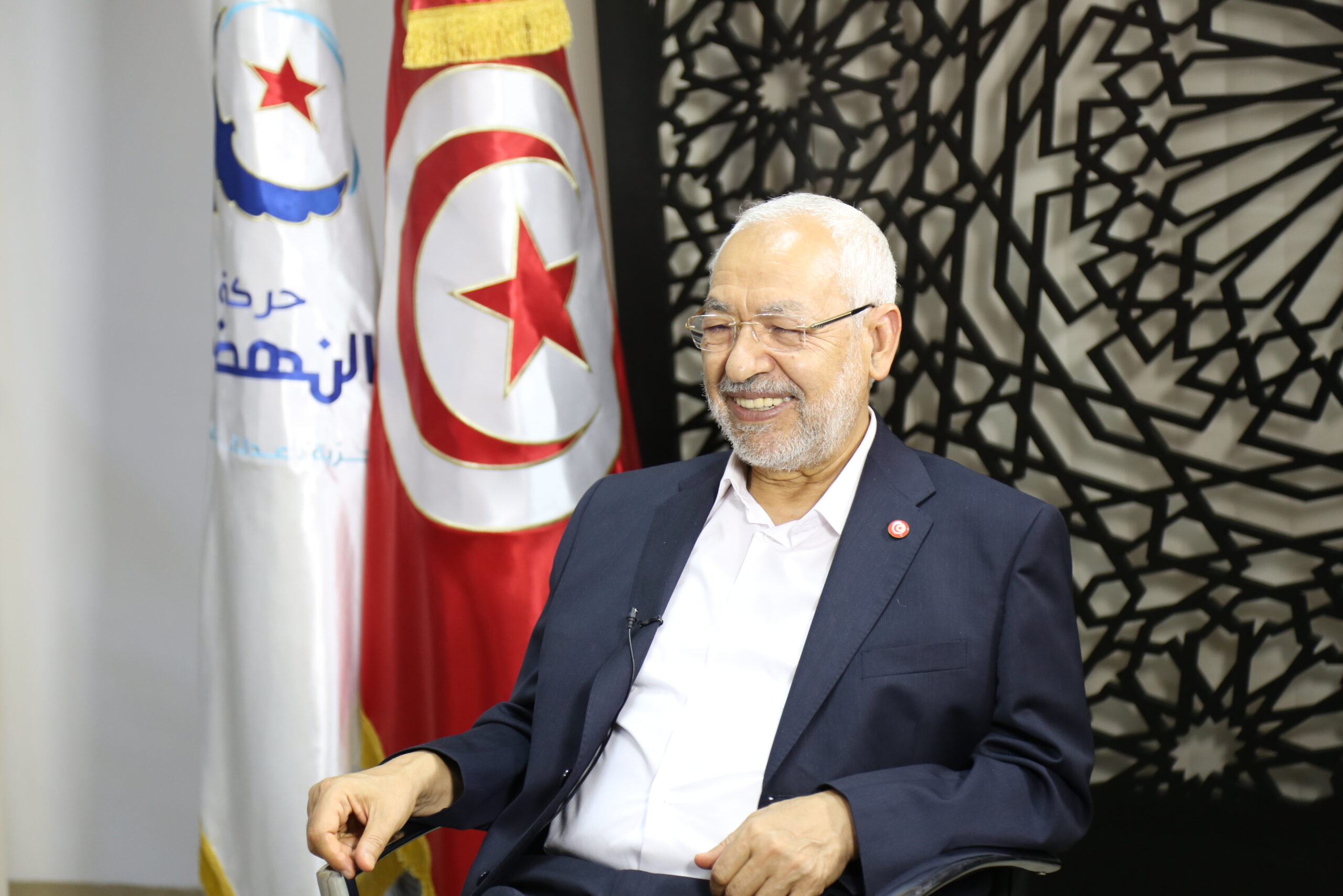 Rached Ghannouchi en août 2016 - Mizane Info