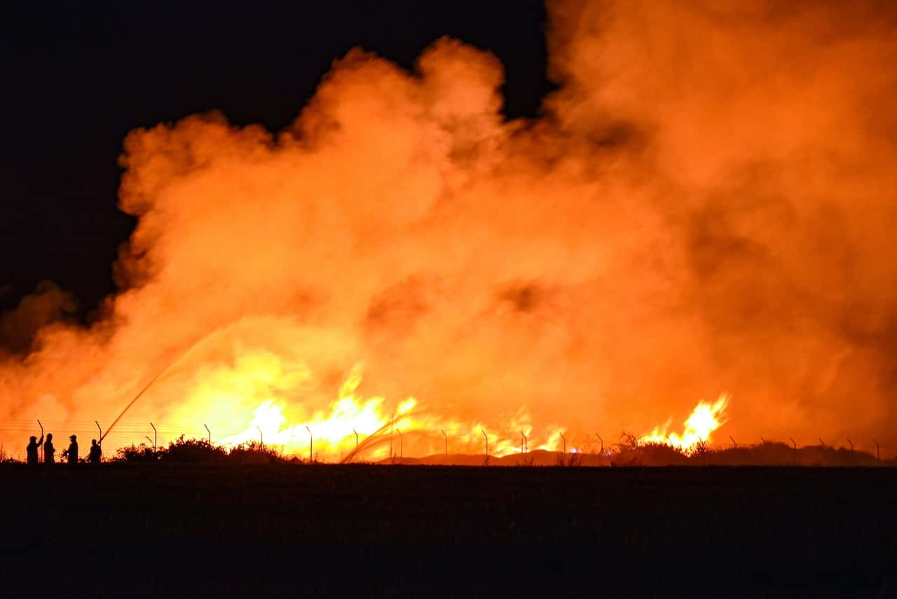 Incendie Algérie